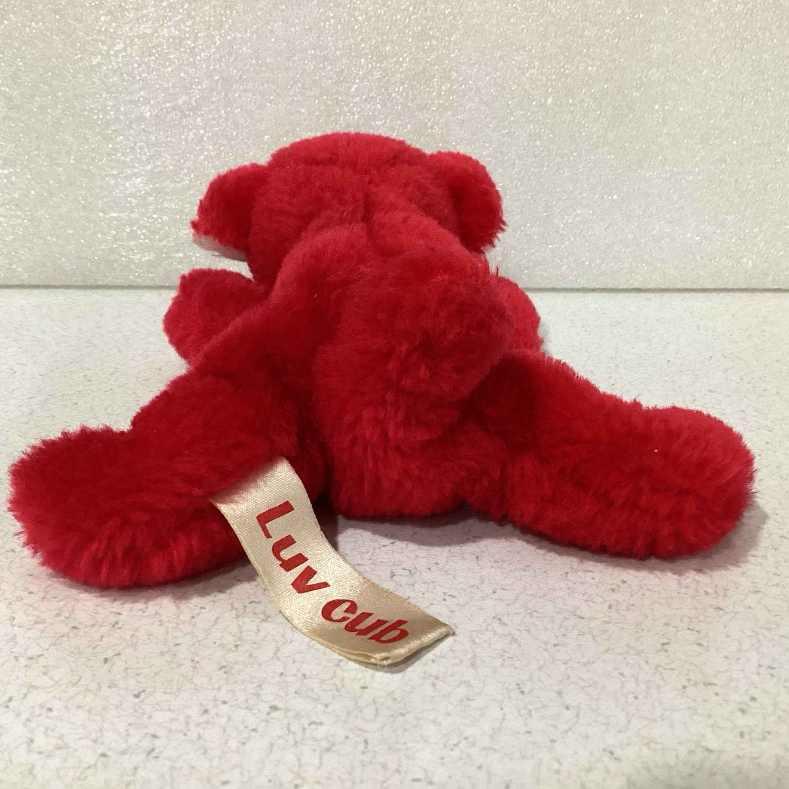 Vintage 1979 Russ Berrie & Co Red Luv Cub