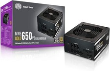 Cooler Master MWE GOLD 650 V2 Full Modular, 80 PLUS Certified ATX PS