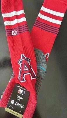 New Stance Baseball Socks Los Angeles Angels Anaheim Diamond Pro Over Calf MLB