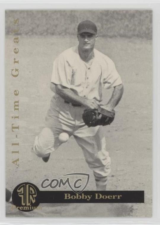1993 Front Row Premium All-Time Greats Bobby Doerr Bobby Doerr #4 HOF 1b8