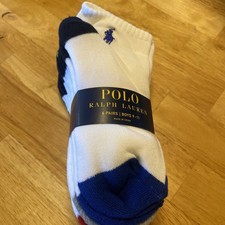 Polo Ralph Lauren Toddler-Boys Socks; Crew/Low Cut/No Show Sz 9-11 New