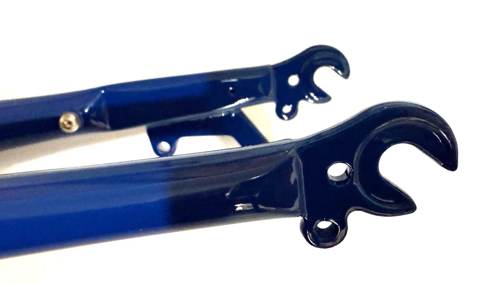 Raleigh IE 1 1/8" 26" Threaded Steel Bike Fork 100mm QR Disc Axle-Crown 410mm - Image 4 of 4