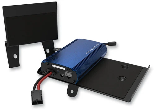 HOGTUNES 225 WATT AMP WITH WIRING/MOUNT PLATES FOR 14-23 FLH AND FLTR REV 225-RM