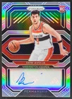 2020-21 Panini Prizm Deni Avdija Rookie Penmanship Silver Auto RC Wizards RW3