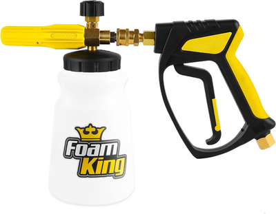 #ad Foam King Foam Cannon W Snubster Pressure Washer Foam Sprayer and Trigger Atta $110.32