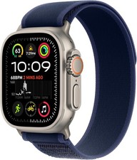 Apple Watch Ultra 2 GPS  LTE 49MM Titanium Case Blue Trail Loop