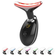 Portable Face Beauty Device, 7 Color Portable Face Massager Tool for Skin Care,