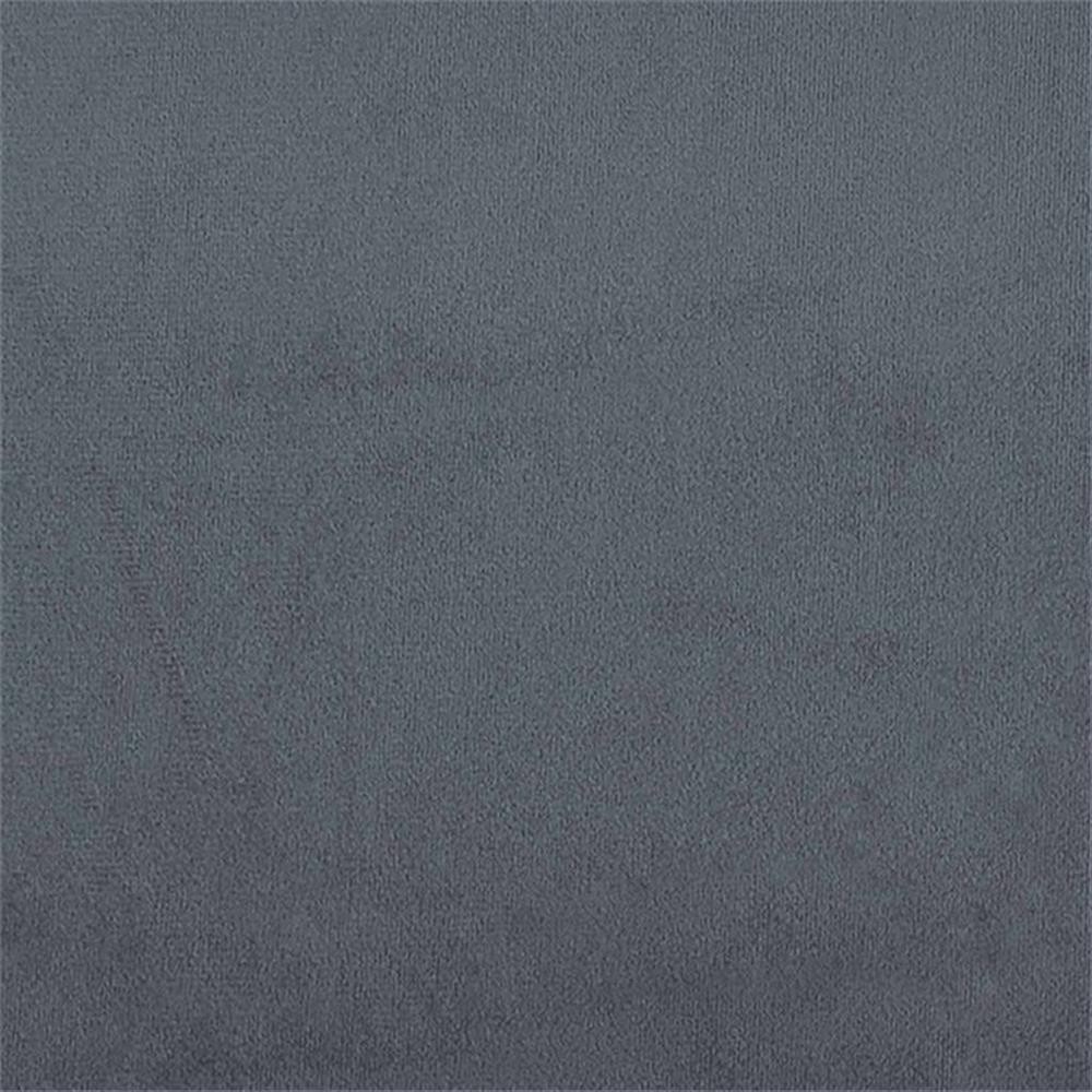 Bowery Hill Engineered Wood Faux Leather Full Bed Frame in Dark Gray