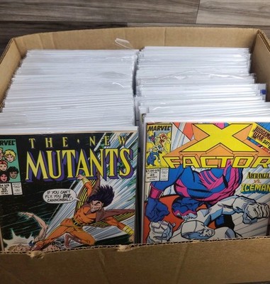 Lot Of 110 Comic Books X Factor The New Mutants  Generation X  1980 -2025