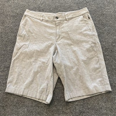 Lululemon Commisssion Shorts Relaxed Qwick Oxford 11  Mens Size 32 Casual Golf