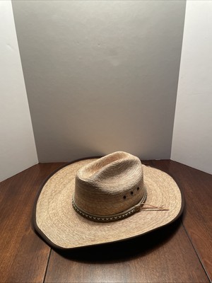 Sundown Cowboy hat Bullhide by Montecarlo Hat Co. (Size USA 7 & 5/8 or  MEX 6 1)