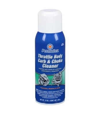 Permatex Carburetor Throttle Body Carb and Choke Cleaner Aerosol 12 oz 80079