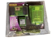 Game Boy Color  Cool Look  Clear Green Survival Kit By Pelican PL-864
