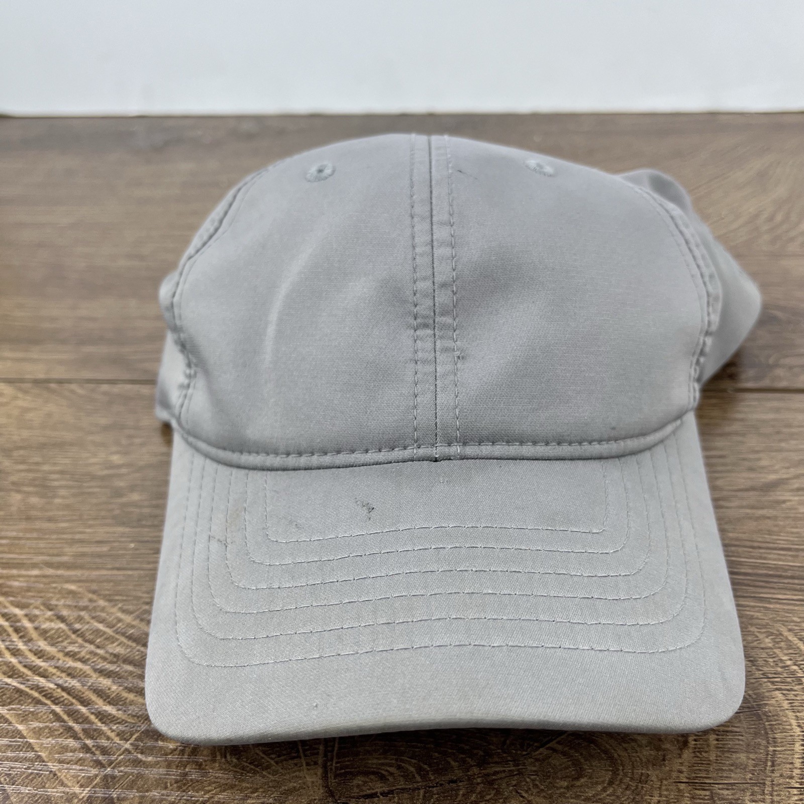 Plain Gray Baseball Hat Gray Adjustable Hat Gray … - image 4