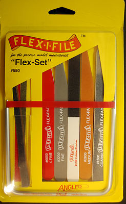 Flex i file Flex Set 550, das ultimative Schleifwerkzeug für den Modellbauer