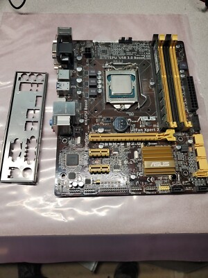 Asus B85M-E Motherboard - 1150 Socket i3 4170 4gb ram