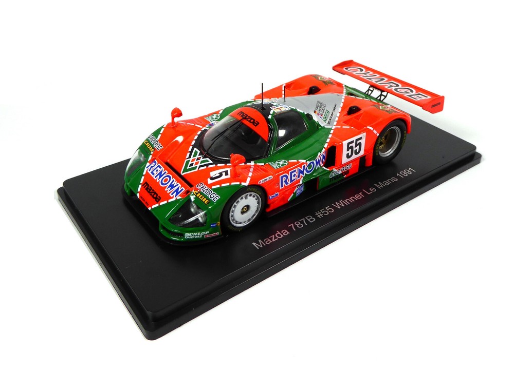 Mazda 787B winner 24h Le Mans 1991 - 1:43 Spark Hachette Model Car 02