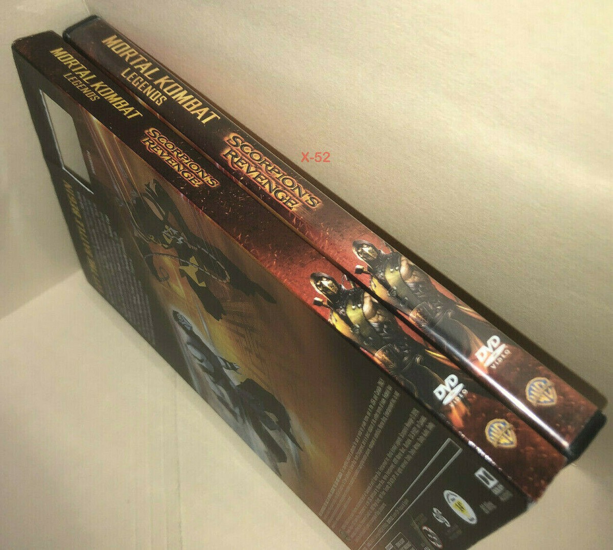 Mortal Kombat MK Legends DVD Scorpions Revenge Sonya Blade Sub