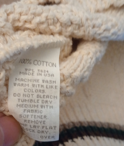 Orvis Mallard Duck Hunting Cotton Sweater womens Size XL - Picture 7 of 7