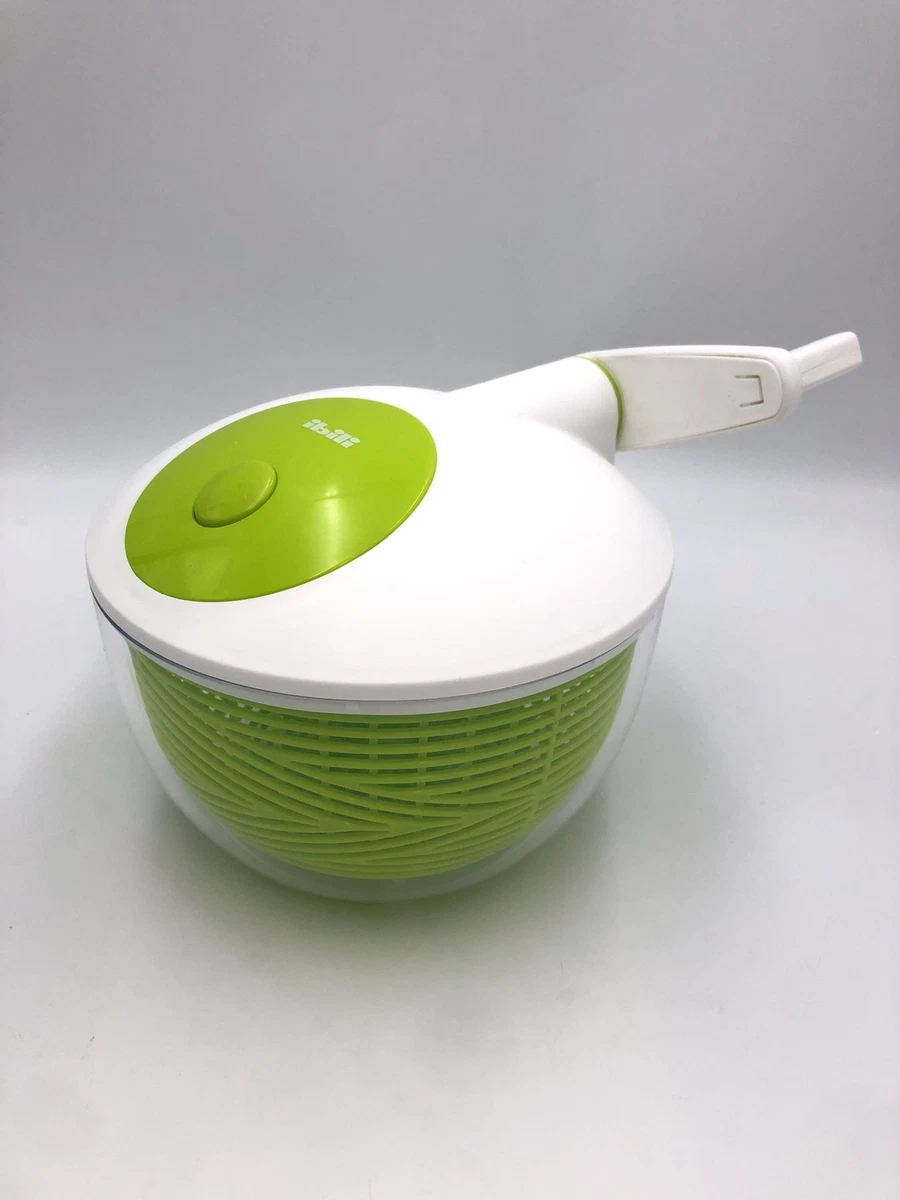 KADAX Colino Da Cucina 32,5x14,5 Cm – Scolapasta In Plastica Senza BPA – Manico Ergonomico, Termoresistente, Salvaspazio – Per Pasta, Verdura, Insalata – Colore Bianco