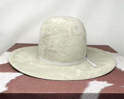 RESISTOL KODIAK 8X FUR FELT OPEN CROWN COWBOY HAT