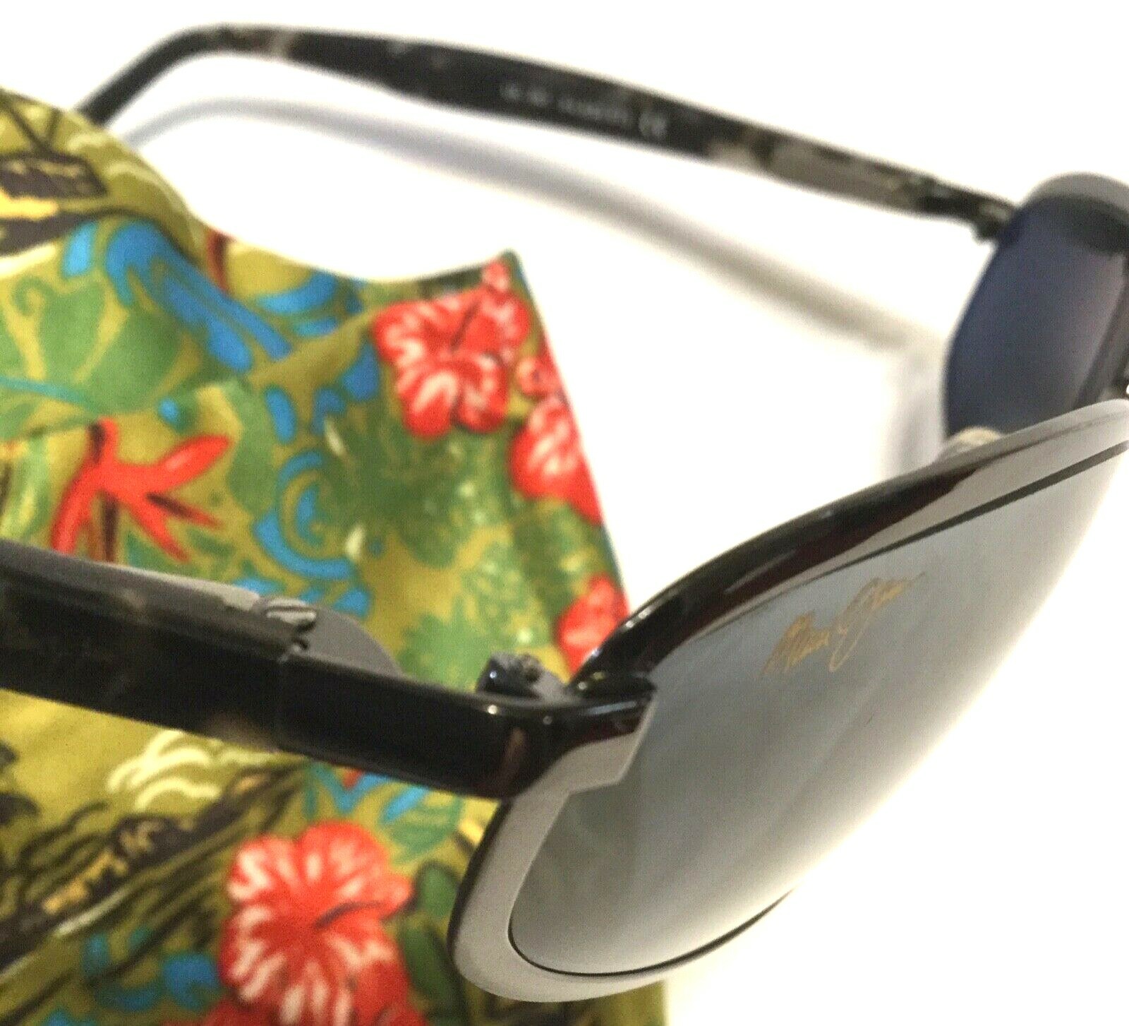 MAUI JIM RARE GULFSTREAM SUNGLASSES Gunmetal w/ G… - image 7