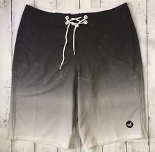 Hollister Mens 30 Swim Trunks Surf Board Shorts Ombre Mesh Liner Drawstring