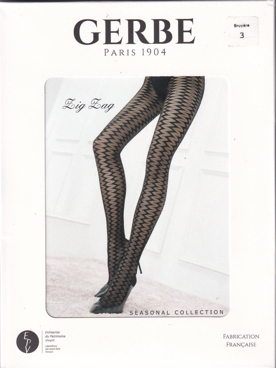 Collant Gerbe Vitrail Coloris Bruyère - Taille 2 - Limited Edition - Fabriqué En France