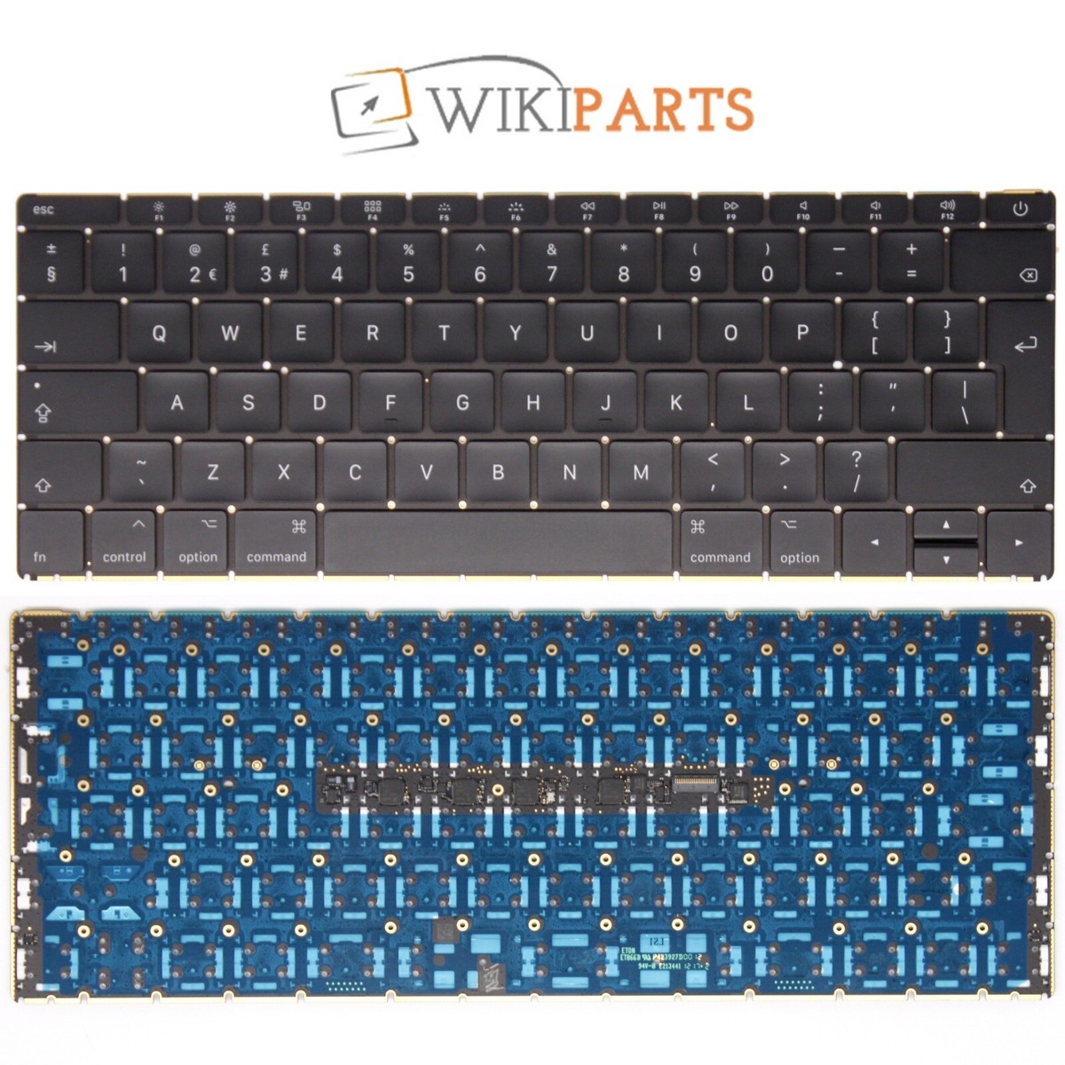 Kit De Touches Clavier AZERTY Français Pour MacBook 12 A1534 (2015-2017) - AvenueMac.fr, Argent