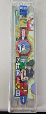 Swatch Watch - Rare 90s Zurich Cow Swatch Watch for Men and Women 34mm