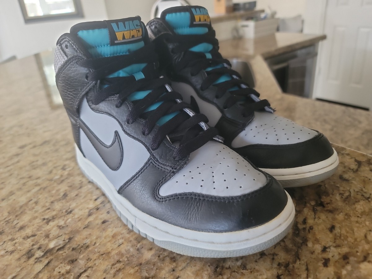 Nike, SB Dunk High, Washington Men's Size 7.5 Black/Grey Nike, SB Dunk High, Washington Men's Size 7.5 Black/Grey