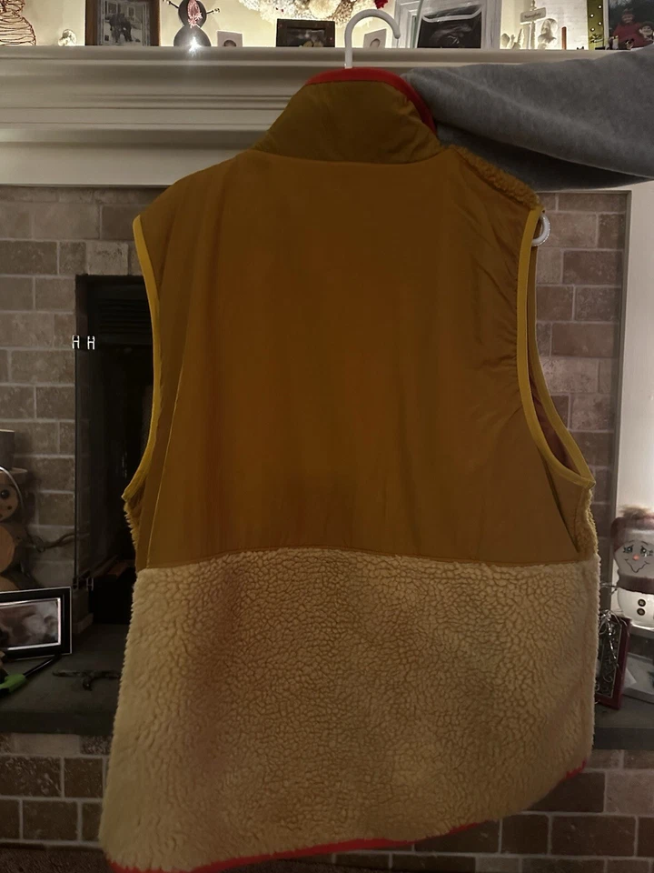 Nike Ropa Deportiva Chaleco Sherpa Para Hombre XL Vellón Piel NUEVO ENVIAR OFERTAS STOCK MUERTO Foto 3 de 4