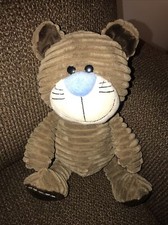 Dan Dee 2009 Collector  s Choice Chenille Brown Cat Plush 13  Rare Stuffed Animal