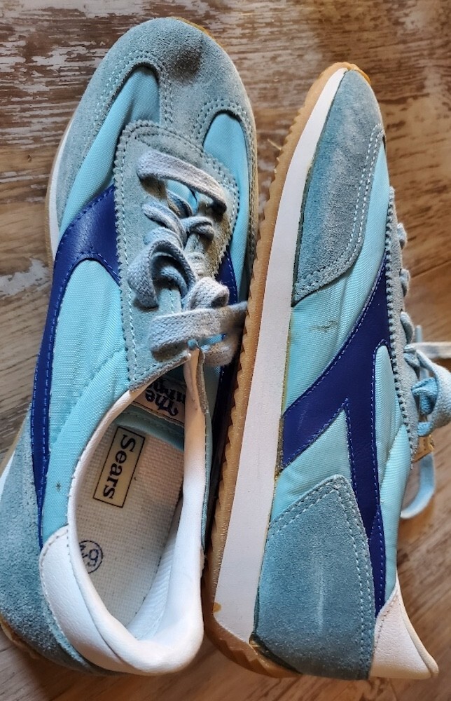 Vintage Sears Light/Dark Blue The Winner II Sneakers, Shoes Vintage Sears Light/Dark Blue The Winner II Sneakers, Shoes