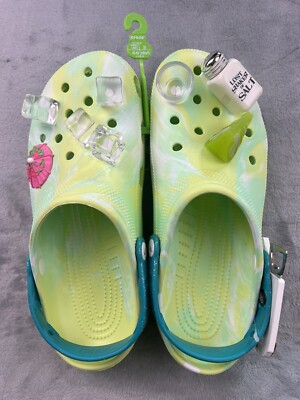 NEW Margaritaville Jimmy Buffett Crocs Classic Clog Men's Size 10