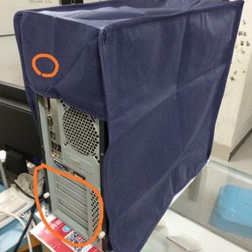 Non-woven Fabric Computer Dust Cover 19-34 Inch Computer Protector PC CPU - Afbeelding 12 van 19