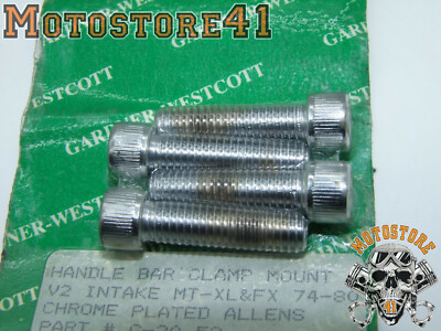 Harley Davidson - Gardner Westcott Riser Schrauben chrom XL FX 74-80