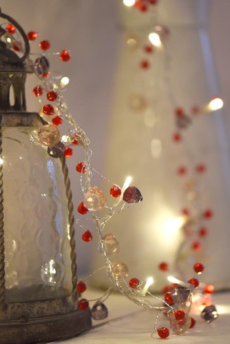 Cabana Cluster - 200 warme LED Innen Lichterkette mit Trafo - Netz - Bild 4 von 5