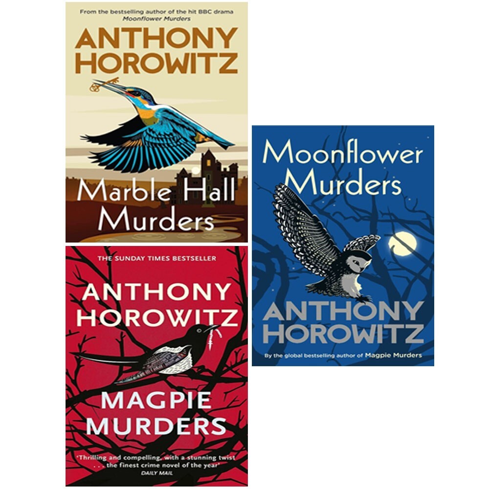 Susan Ryeland Series 3 Books Collection Set by Anthony Horowitz Moonflower Murde