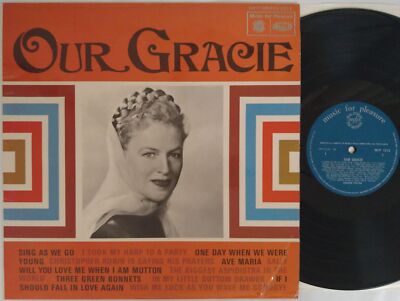 Gracie Fields Our Gracie 12'' LP (1967) Music For Pleasure MFP 1212