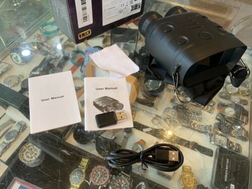 2.5 K NIGHT VISION BINOCULARS IN BOX BLACK - Picture 2 of 16