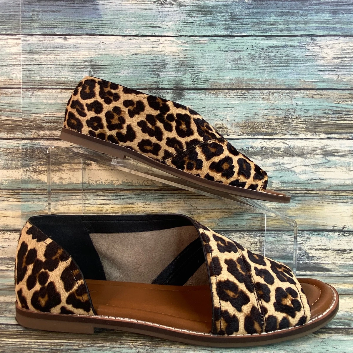 Crown vintage leopard best sale flats