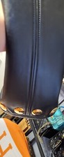Mui Mui Leather Tote Bag