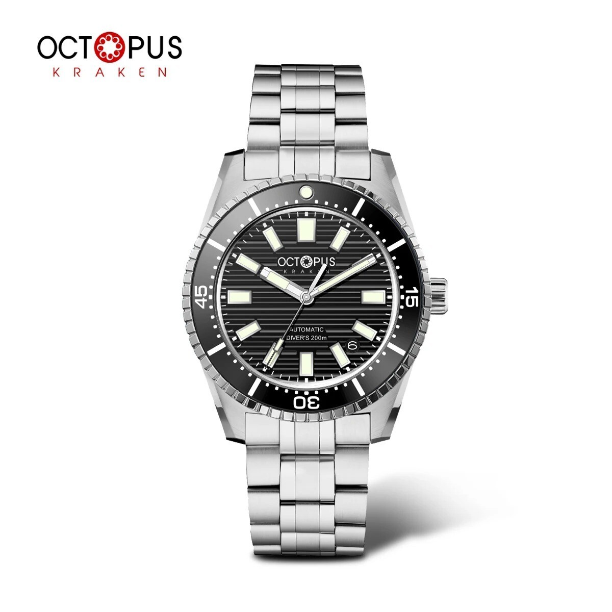 OCTOPUS KRAKEN NH35 Automatic Men Watch 200M Diver C3 39.5mm 316L