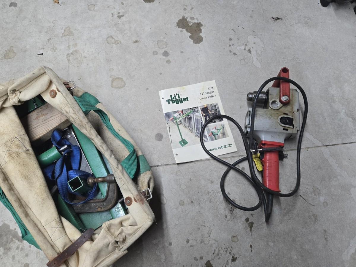 Greenlee 1201 Li'l Tugger, Milwaukee Heavy Duty | eBay