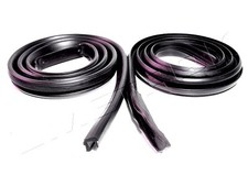 1964-1966 Plymouth Barracuda 2 Door Hardtop Roof Rail Weatherstrip Seals Pair