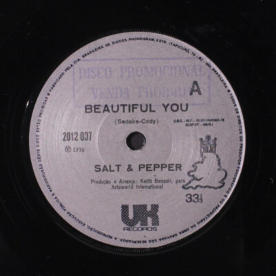 SALT & PEPPER: beautiful you / save me all your love UK 7'' Single 45 RPM