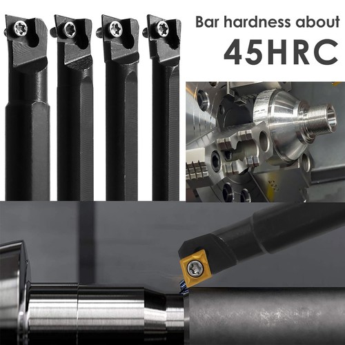 Lathe Boring Bar Turning Tool Set S06K/S07K/S08K/S10K-SCLCR06 Lathe gf - Picture 4 of 12