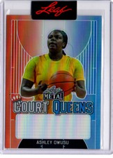 2021-22 Leaf Metal Court Queens Ashley Owusu RWB Pre-Production Proof 1/1