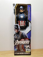 Figur - Captain America - Marvel Avengers Endgame - Titan Hero Series - Hasbro